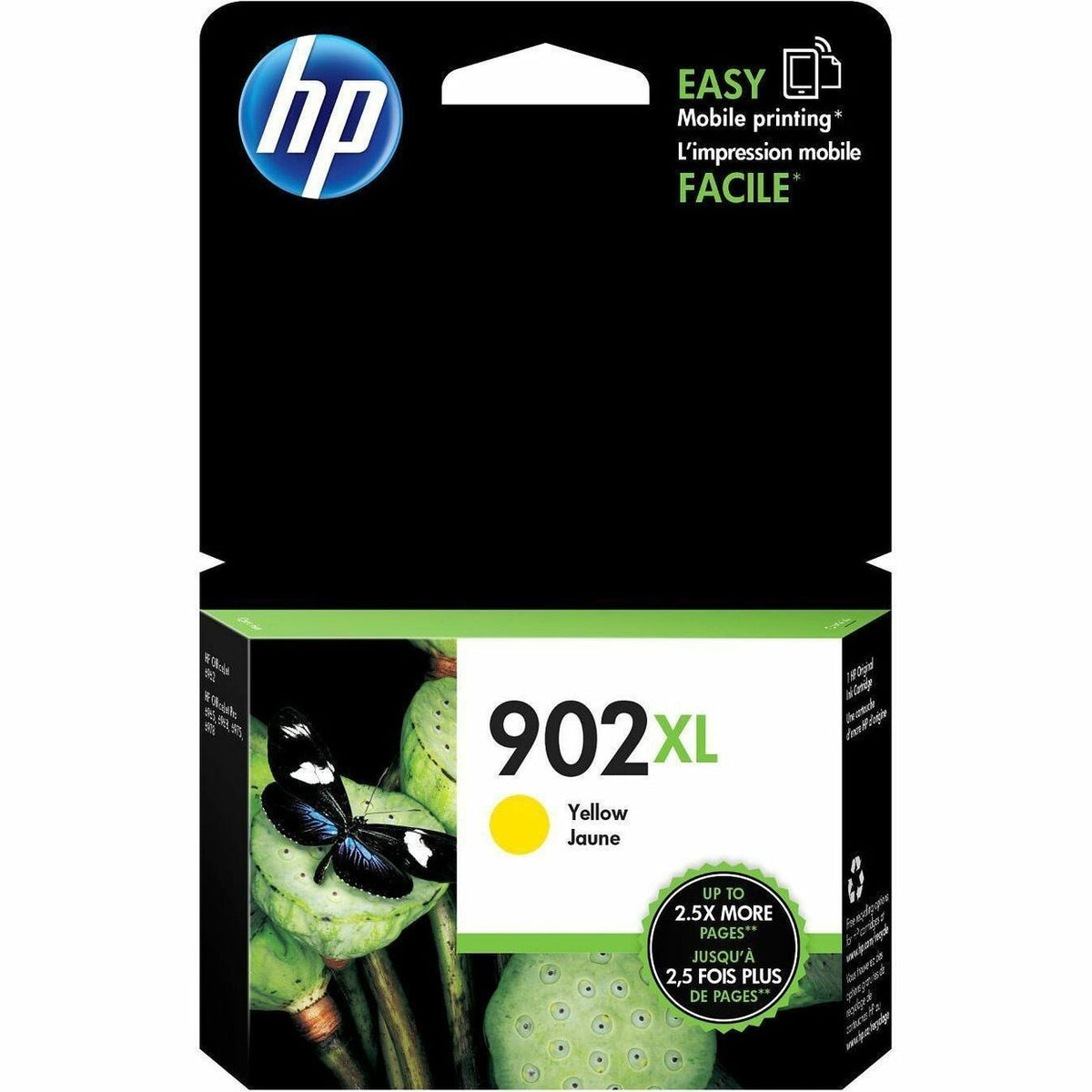 HP 902XL Original High Yield Inkjet Ink Cartridge - Yellow - 1 Each - 1300