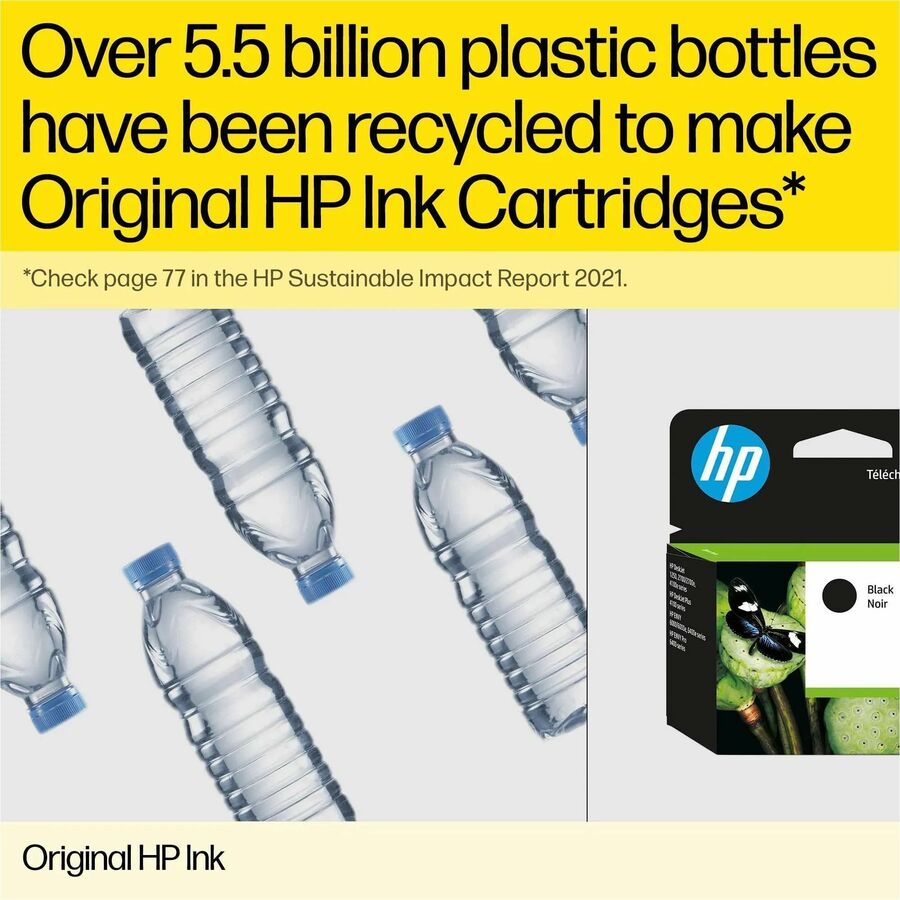 HP 902XL Original High Yield Inkjet Ink Cartridge - Yellow - 1 Each - Alternate-Image4