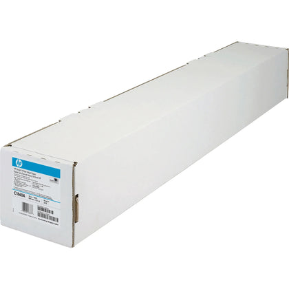 HP Bright White Inkjet Bond Paper: 24’’ x 150 ft Roll - 24 lb Weight - Matte Finish - Wide Format Paper