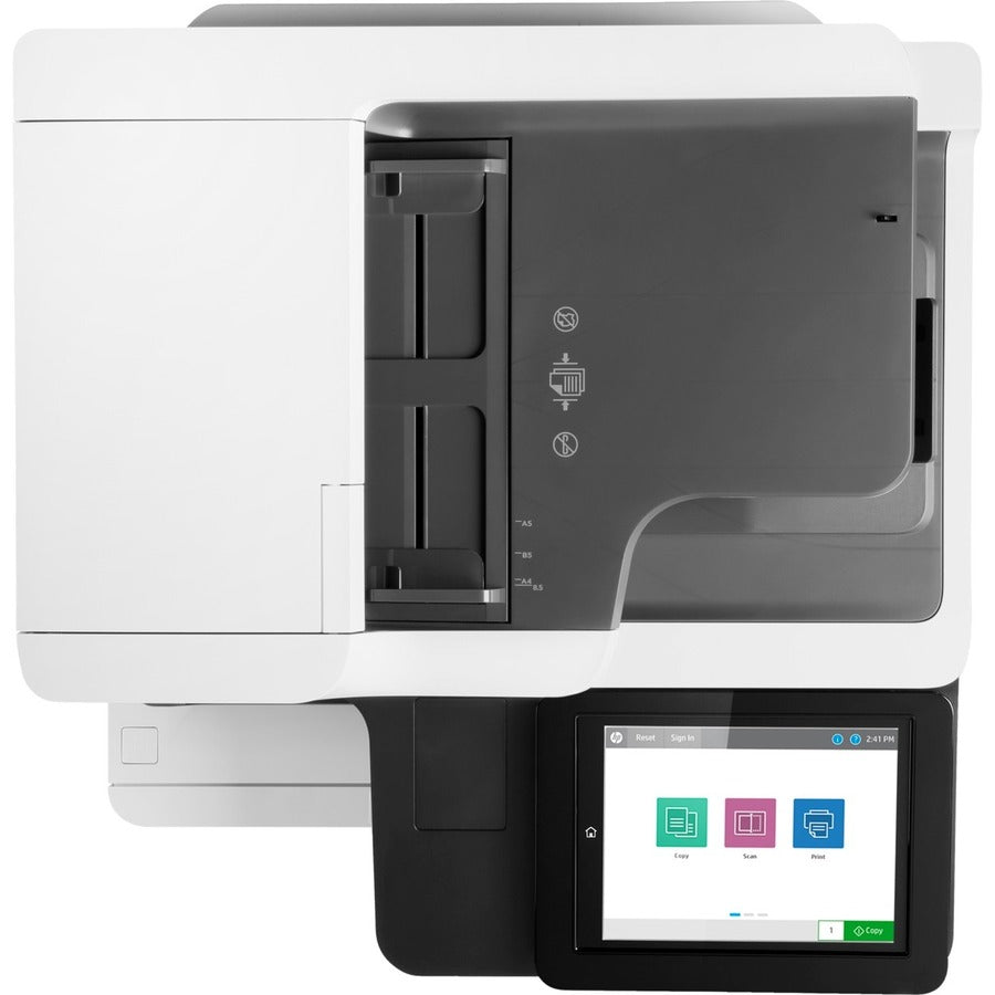 HP LaserJet Enterprise M635fht Laser Multifunction Printer - Monochrome - Top