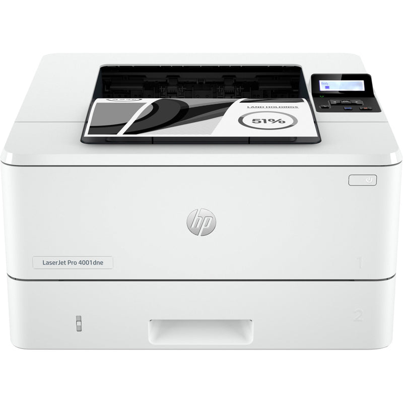 HP LaserJet Pro 4001dne Desktop Wired Laser Printer - Monochrome - 2000