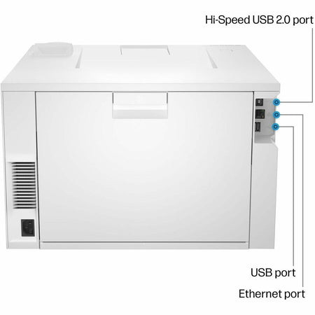 HP LaserJet Pro 4200 4201dn Desktop Wired Laser Printer - Color - Alternate-Image1
