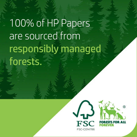 HP Multipurpose Copy Paper: White 96 Brightness Letter Size 20lb Weight - Quick Drying Smear Resistant - & Printer Paper