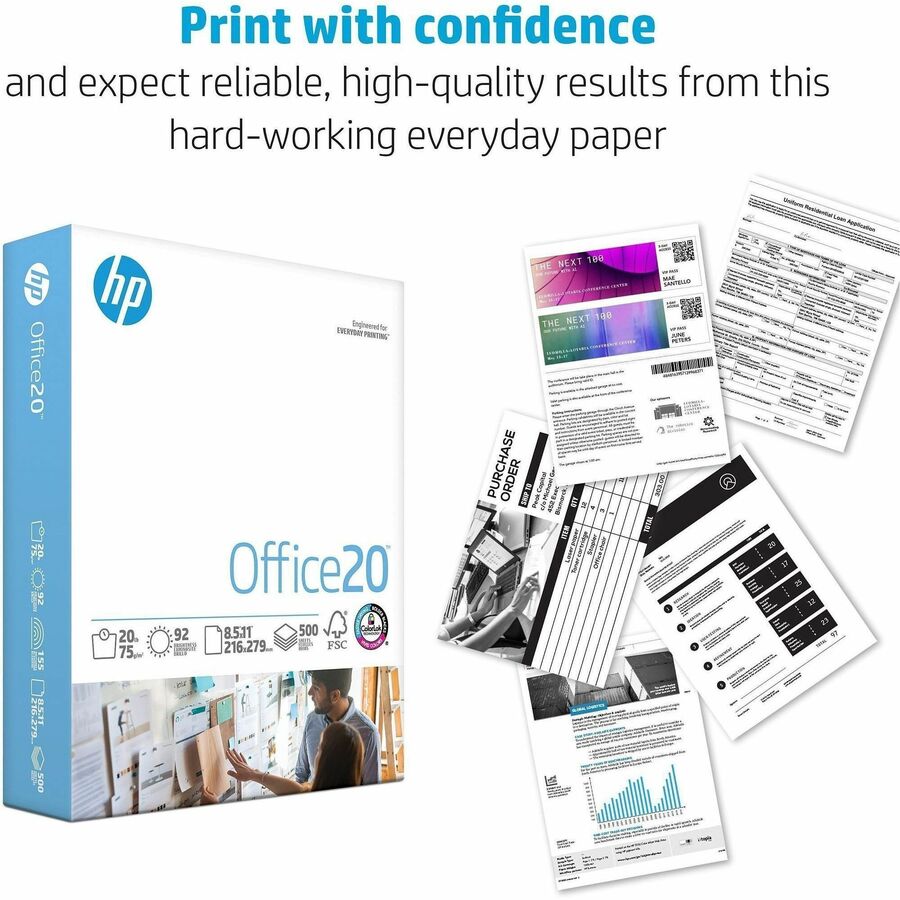 HP Office20 Paper - White - Alternate-Image14
