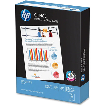 HP Office20 Paper: White 92 Brightness Letter Size 20 lb - 400 Reams - Copy & Printer Paper