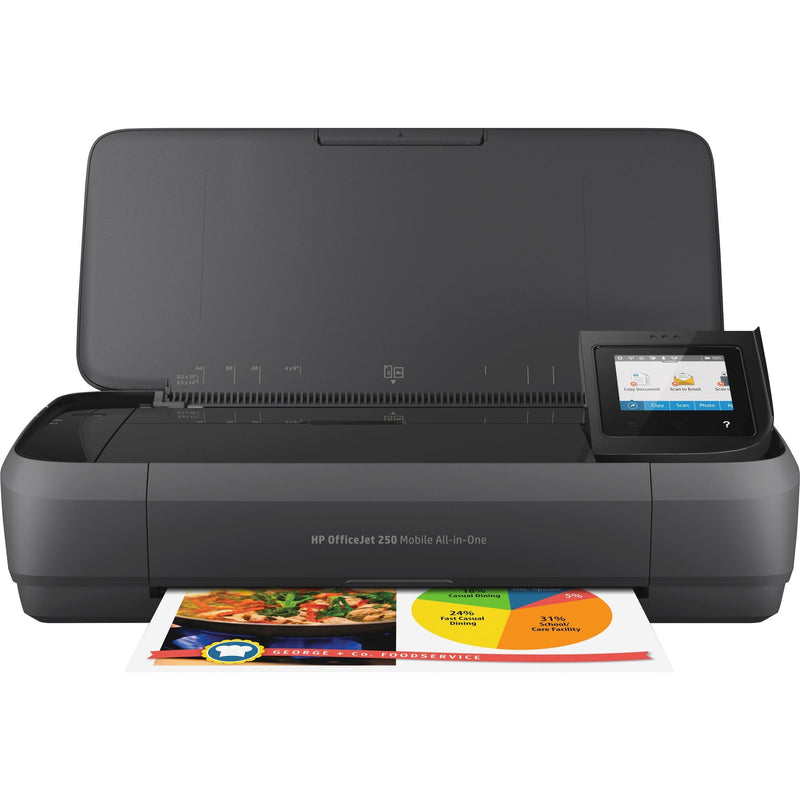 HP Officejet 250 Wireless Inkjet Multifunction Printer - Color - 2000