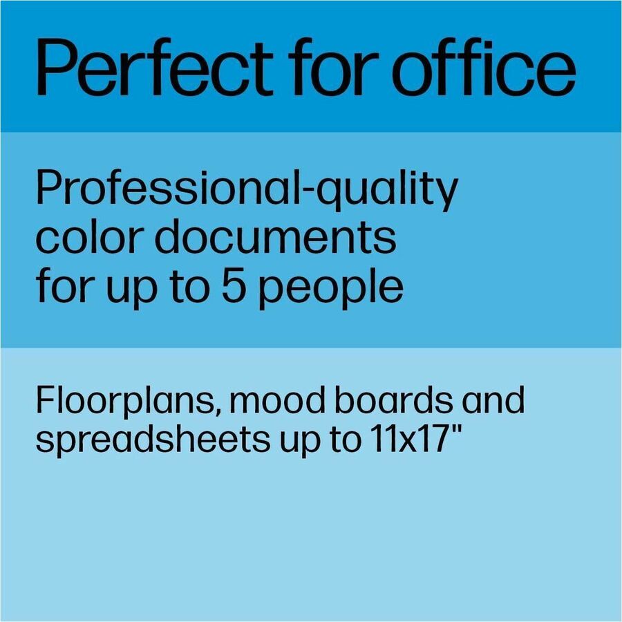 HP Officejet Pro 9730e Wired & Wireless Inkjet Multifunction Printer - Color - Alternate-Image3