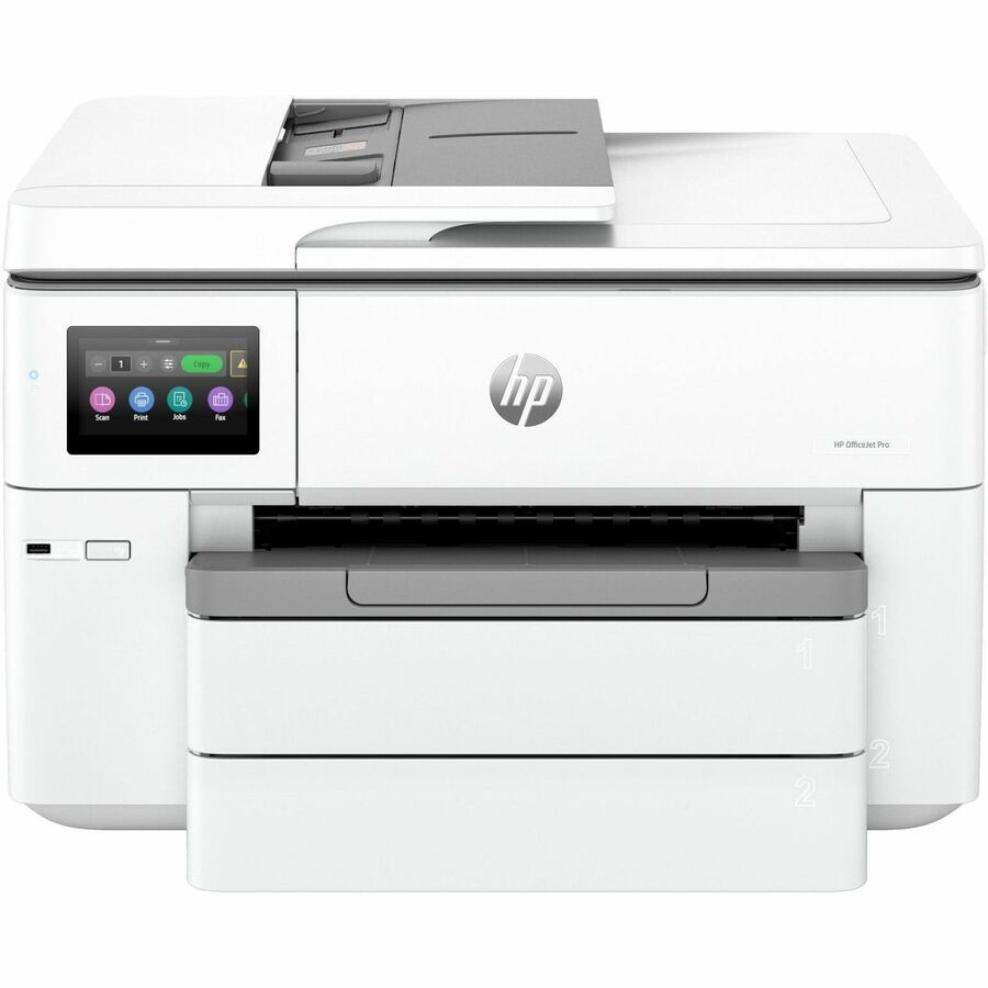HP Officejet Pro 9730e Wired & Wireless Inkjet Multifunction Printer - Color - Front