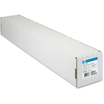 HP Semi-gloss Photo Paper: 24’’ x 100 ft Roll - Satin Finish - Wide Format Paper