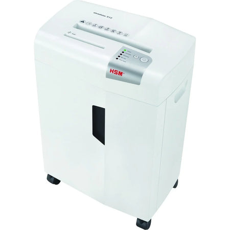 HSM Shredstar X12 CD Shredder - Particle Cut - 12 Per Pass - White - Paper Trimmers & Accessories