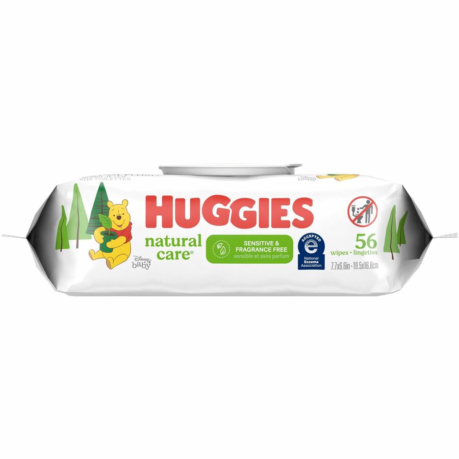 Huggies Natural Care Sensitive Baby Wipes - Front