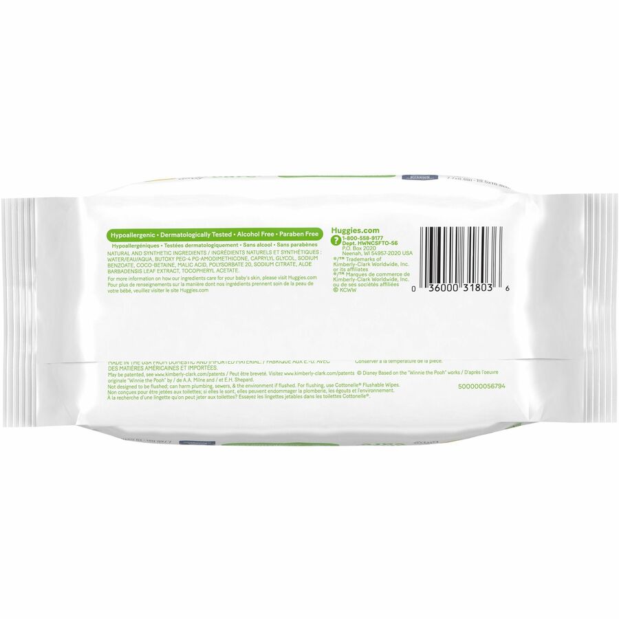 Huggies Natural Care Sensitive Baby Wipes - Bottom