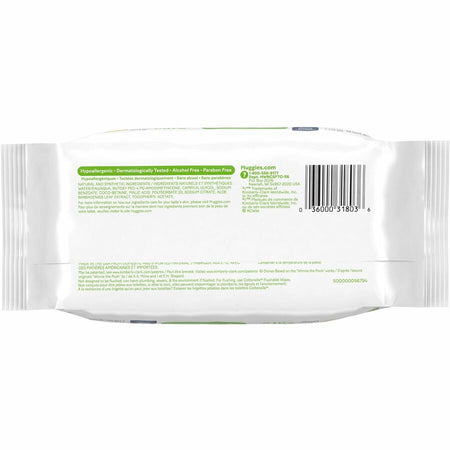 Huggies Natural Care Sensitive Baby Wipes - Bottom