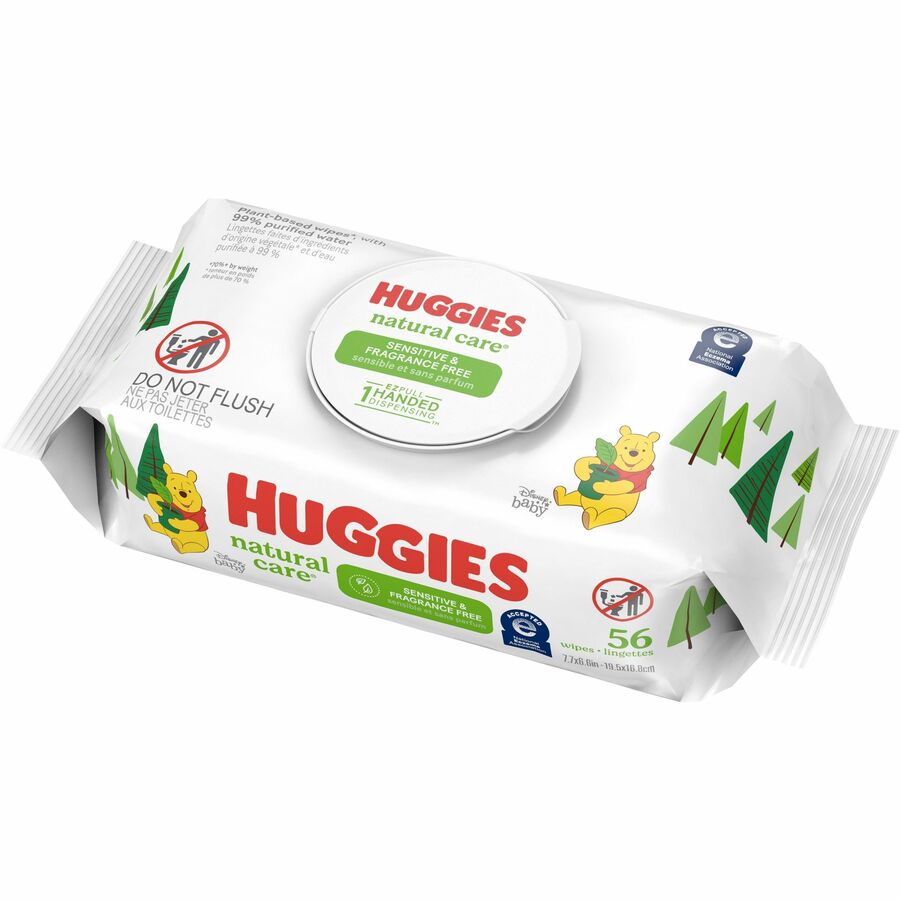 Huggies Natural Care Sensitive Baby Wipes - Right