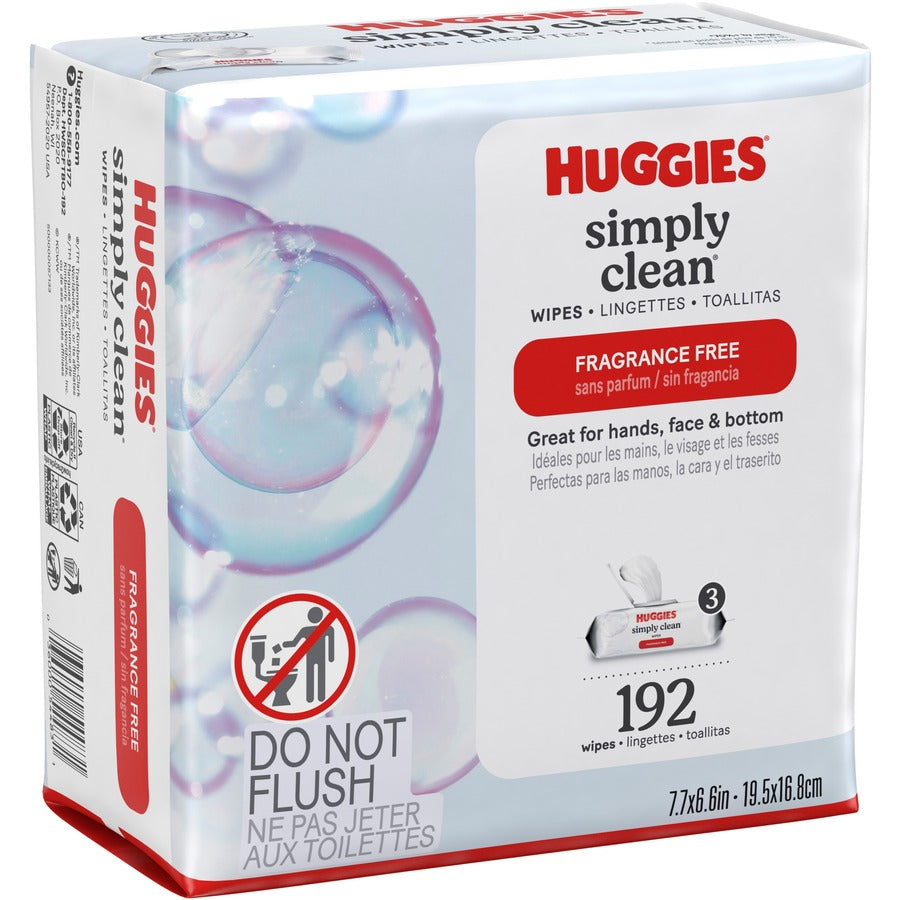Huggies Simply Clean Wipes - Right