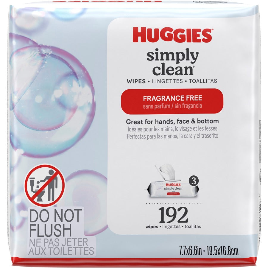 Huggies Simply Clean Wipes - Front