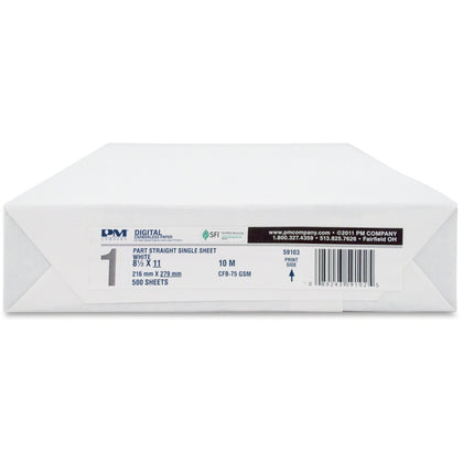 ICONEX Digital Carbonless Paper: Letter Size White 500 Sheets/Pack 5 Packs - Copy & Printer Paper