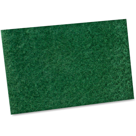 Impact General Purpose Scouring Pad - 10/Bag 6/Carton - Green - Sponges Cleaning Pads & Wipers