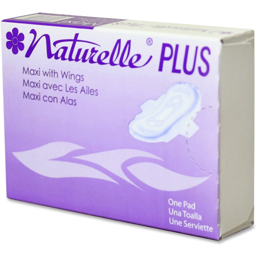 Impact Naturelle Plus Sanitary Napkins - Left