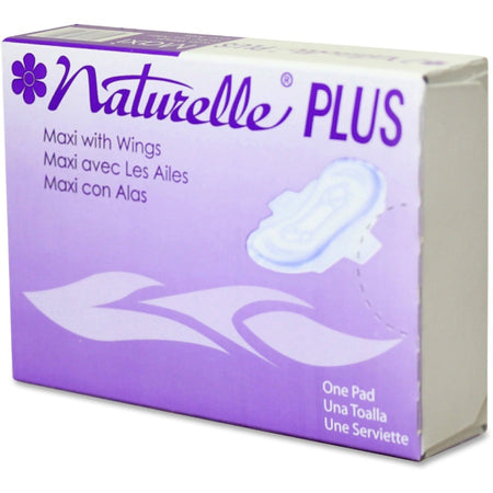 Impact Naturelle Plus Sanitary Napkins - Left