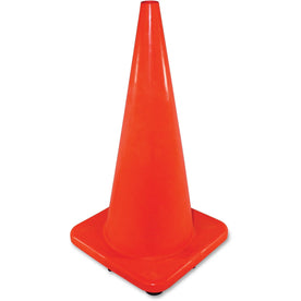 Impact Slim Safety Cone: 51.7’’ x 28’’ - Rugged Orange - 6/Carton - Signs