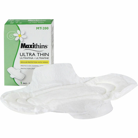 Impact Stayfree Thin Maxi Pads: Individually Wrapped Anti-leak Unscented - 200/Carton - Personal Hygiene Supplies