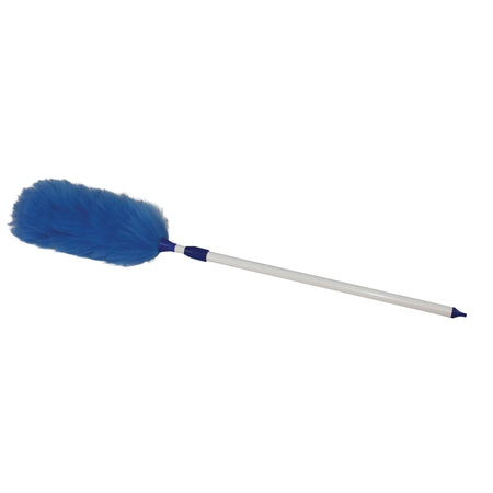 Impact Telescopic Lambswool Duster: 30’’ Length White Handle - Dusters