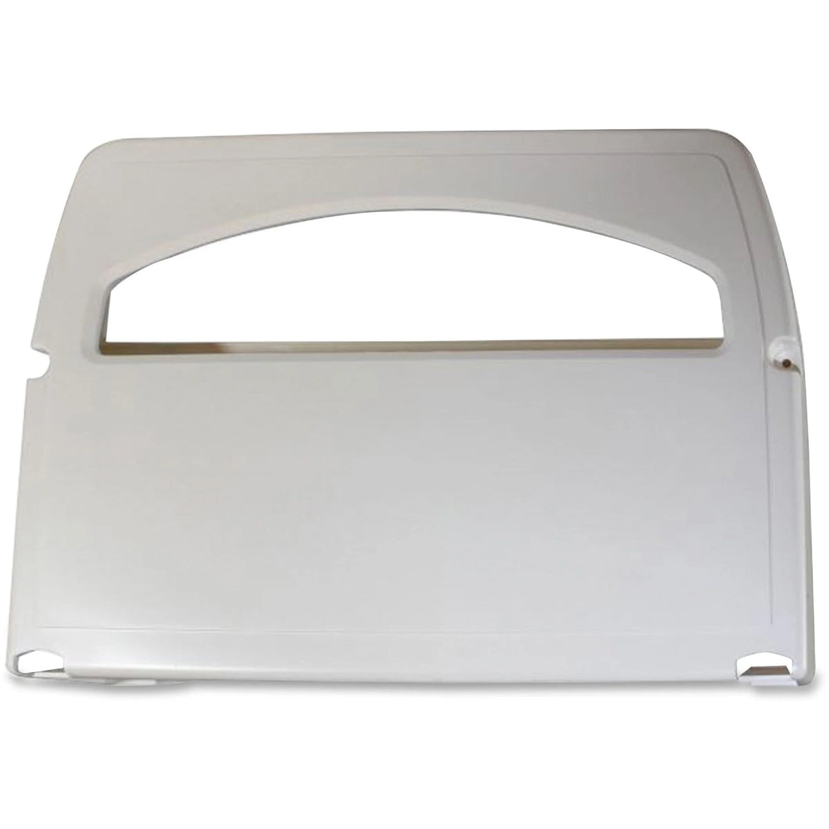 Impact Toilet Seat Covers Dispenser: Half-fold Dispenser for 500 - Plastic White - Cover Dispensers