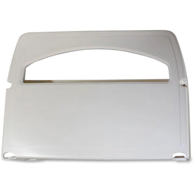 Impact Toilet Seat Covers Dispenser: Half-fold Dispenser for 500 - Plastic White - Cover Dispensers