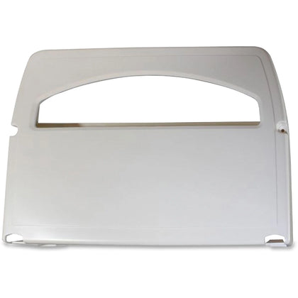 Impact Toilet Seat Covers Dispenser: Half-fold Dispenser for 500 - Plastic White - Cover Dispensers