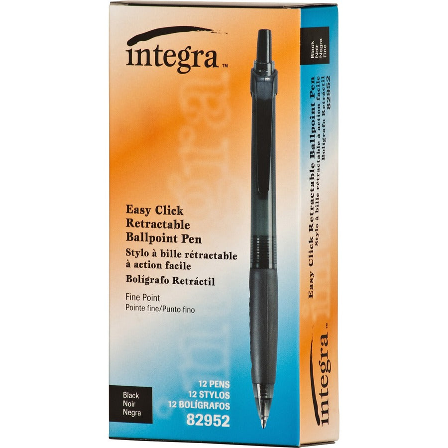 Integra 82952 Retractable Ballpoint Pens - Left