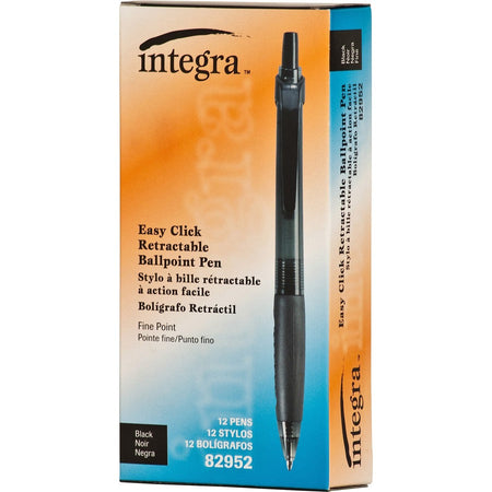 Integra 82952 Retractable Ballpoint Pens - Left