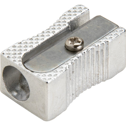 Integra Aluminum Pocket Pencil Sharpener - Compact 1-Hole Design - Sharpeners