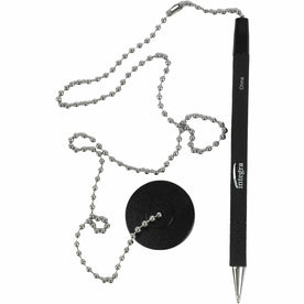 Integra Antimicrobial Rubber Barrel Counter Pen - Black Ink - Pens