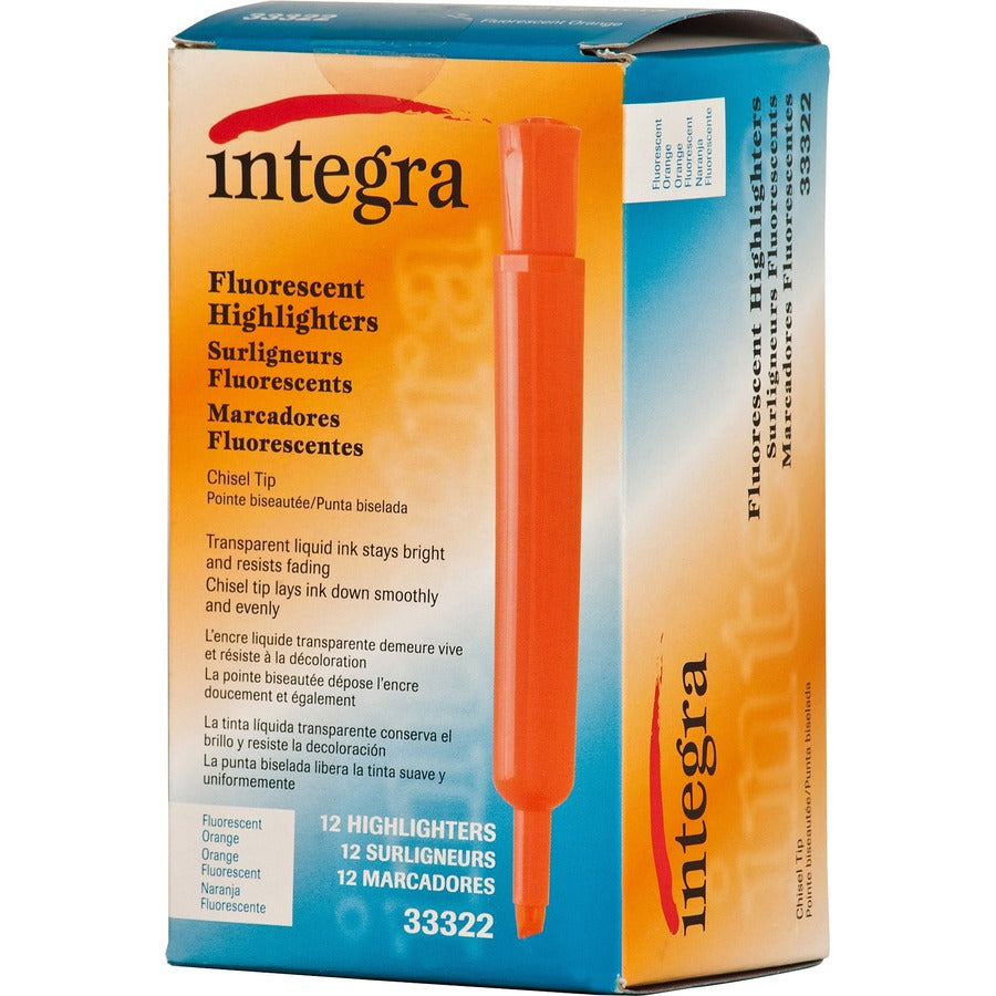 Integra Chisel Desk Liquid Highlighters - Left