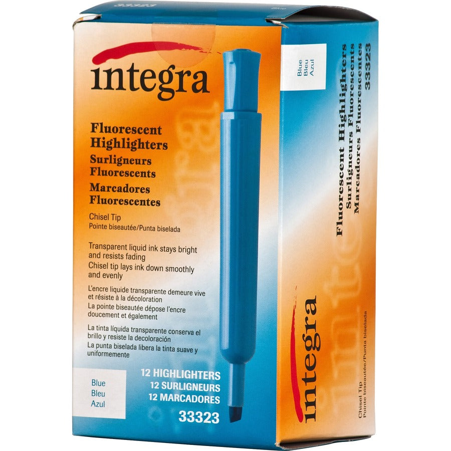 Integra Chisel Desk Liquid Highlighters - Left