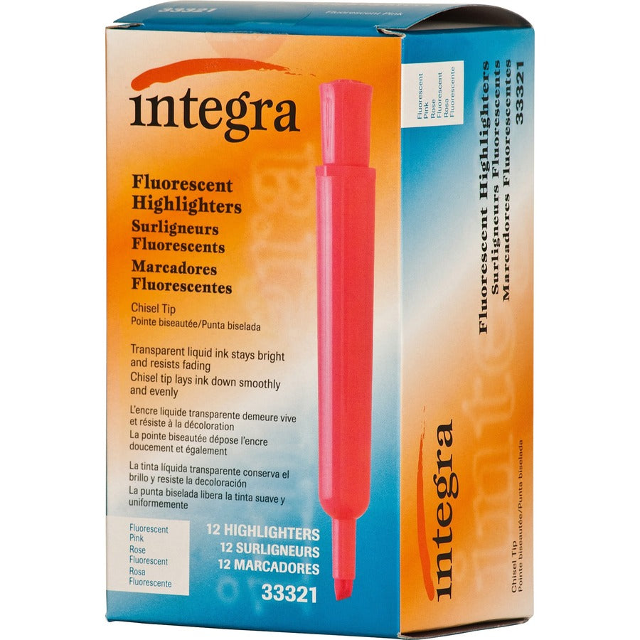 Integra Chisel Desk Liquid Highlighters - Left