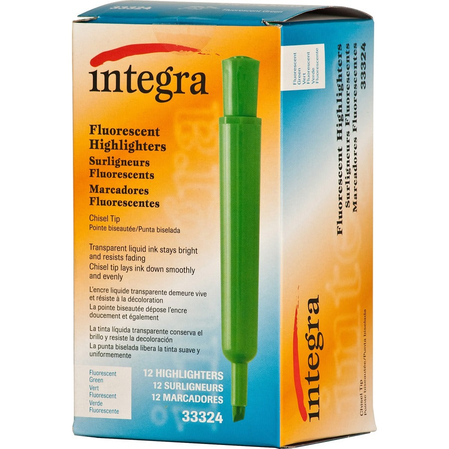 Integra Chisel Desk Liquid Highlighters - Left