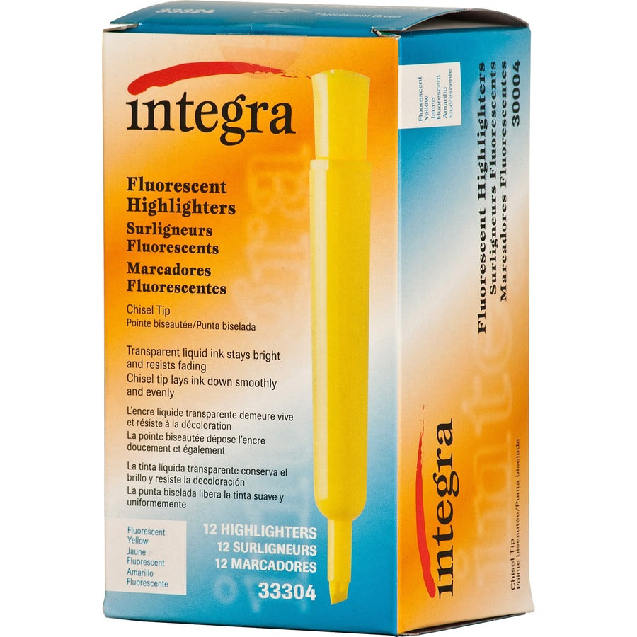Integra Chisel Desk Liquid Highlighters - Left