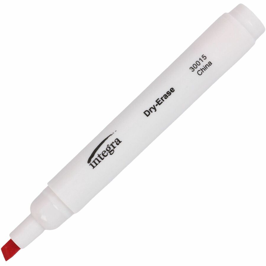 Integra Chisel Point Dry-erase Markers - Left