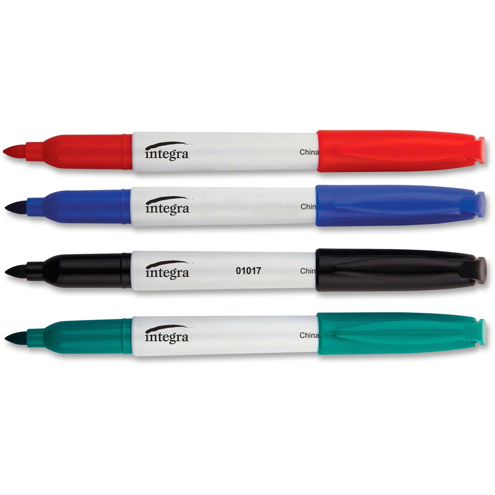 Integra Dry-Erase Marker Set - Bullet Point - Alcohol-Based Ink - Markers &