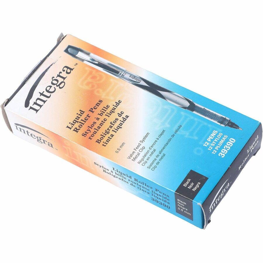 Integra Liquid Ink Rollerball Pens - Top