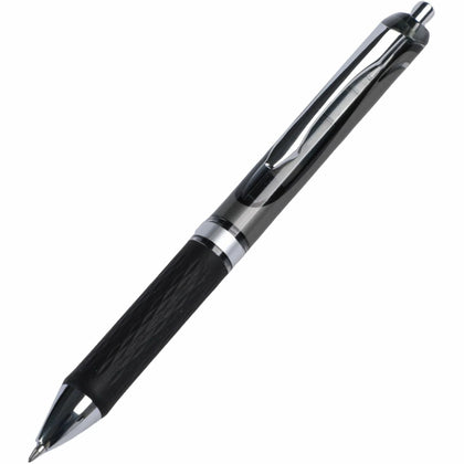 Integra Retractable Gel Ink Pen: 0.7mm Medium Point Black - Pens