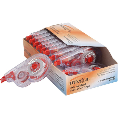 Integra Side-Apply Correction Tape: Smoke Dispenser Tear Resistant - Supplies