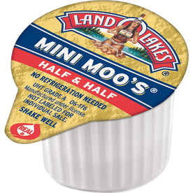International Delight Land O Lakes Mini Moo’s Half & Cream Singles - Creamers