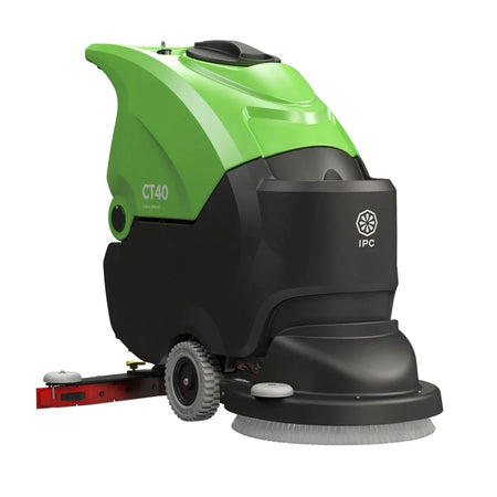 IPC CT40BT50-OBC Floor Scrubber, 10/13 Gal. 20” Traction Drive w/ On-Board Charger Pad Driver (P) or Brush (B)