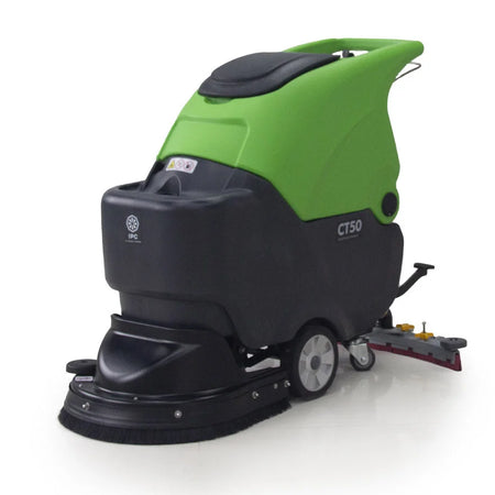 IPC CT50B50-AGM Walk-Behind Floor Scrubber – 10/13 Gal 20” Brush Drive with Off-Board Charger 2×12V 115Ah AGM Batteries