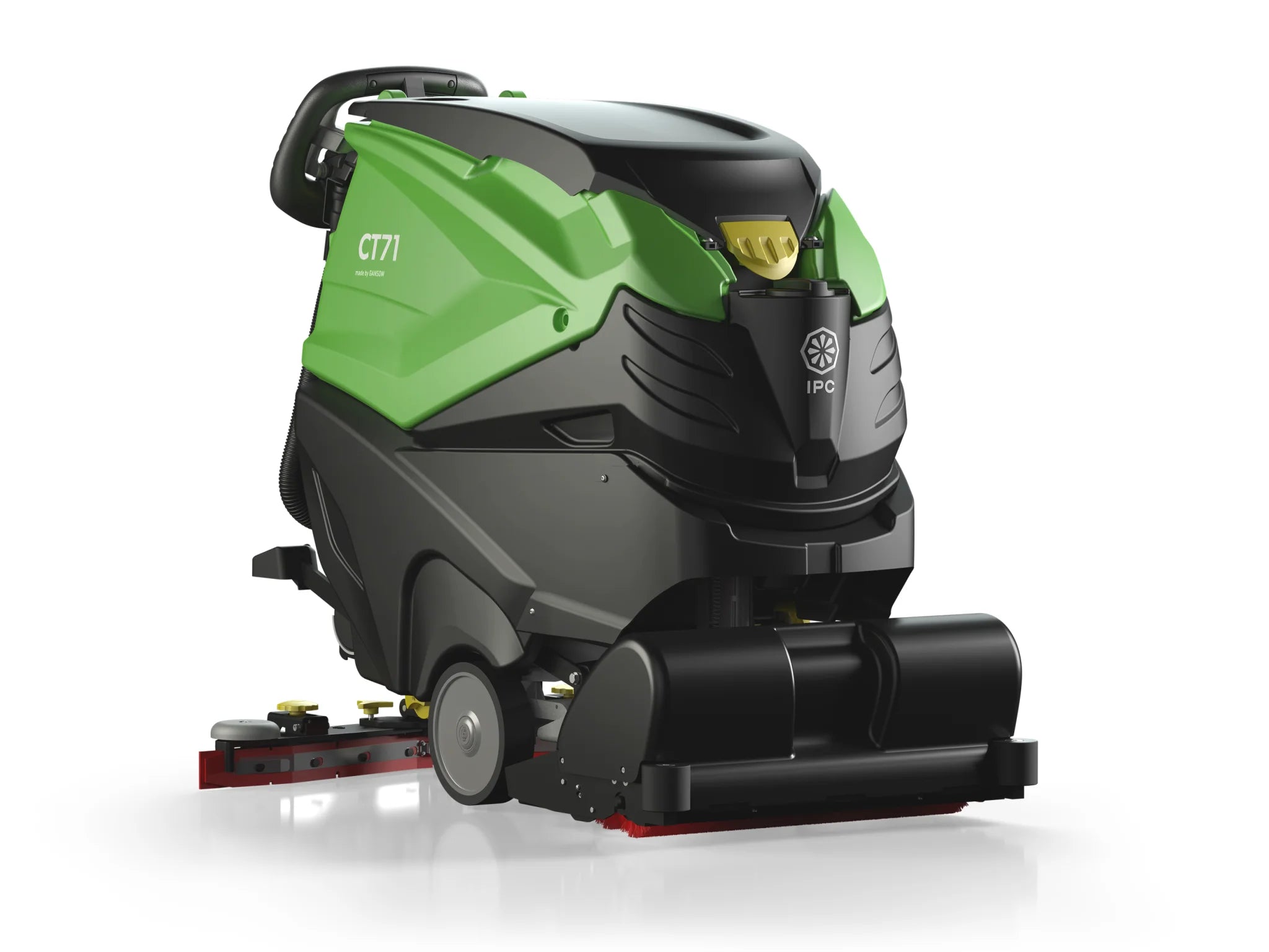 IPC CT71XP55R-OBC 19/20 Gal. 21” Actuated Cylindrical Scrubber Traction Drive w/On-Board Charger and Brush