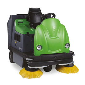 IPC TK1404E Ride-On Industrial Sweeper | 58″ Battery-Powered Commercial Floor
