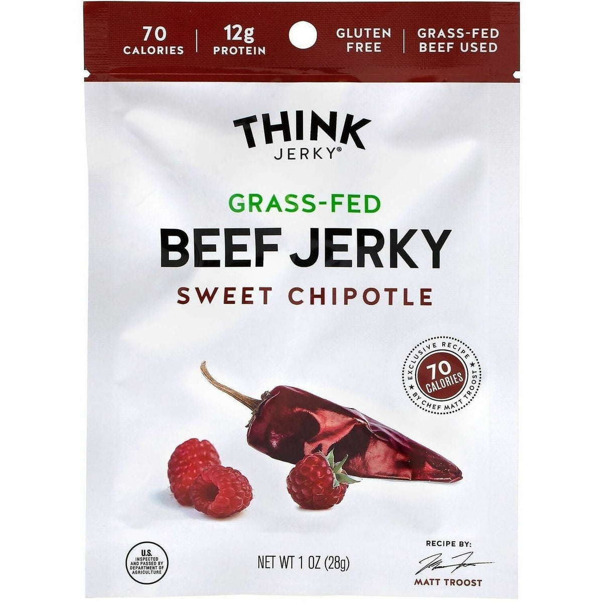Jack Link's Think Jerky Sweet Chipotle Beef Jerky - 1500